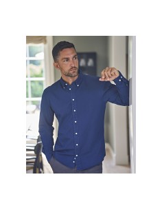T-4002-Mens Casual Twill Shirt 2